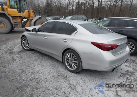 2018 Infiniti Q50 3.0T Luxe from USA, damaged, VIN JN1EV7AR7JM430635